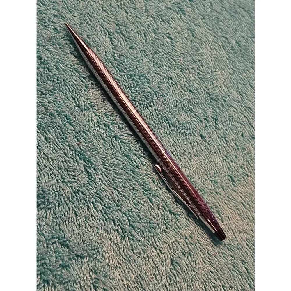 Vintage Cross Century Chrome Mechanical Pencil Made In Usa Lead Executive Sleek